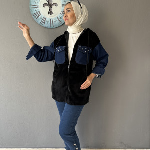 Denim Garnilli Bomber